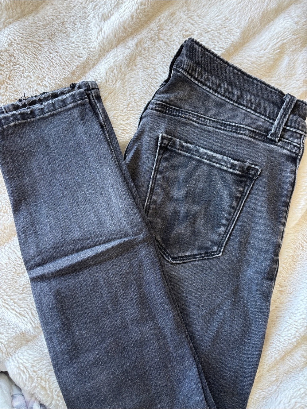 Banana Republic Women's Charcoal Skinny Jeans